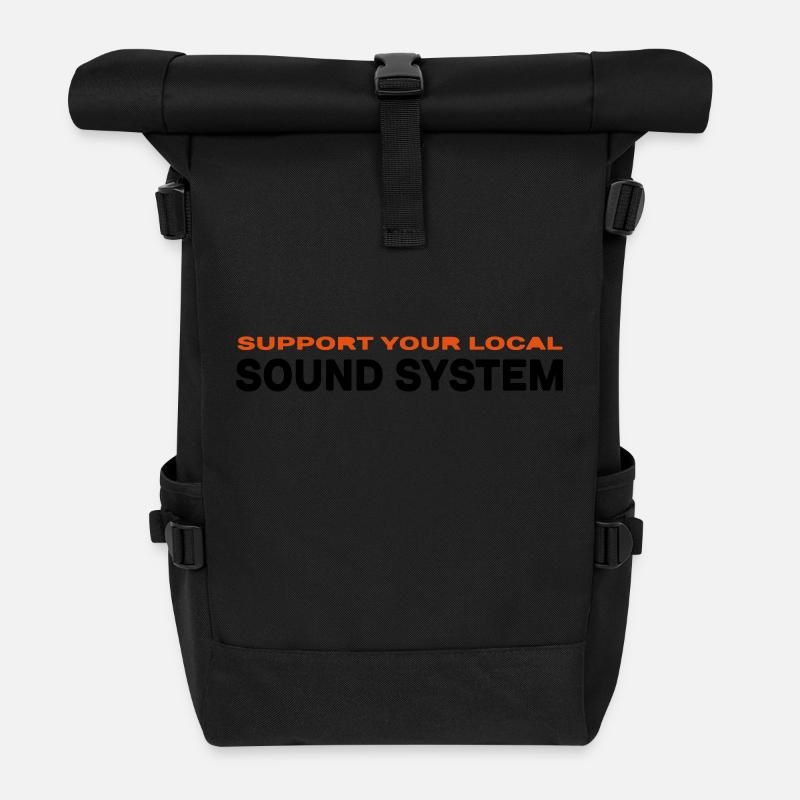 sylssl.ai - Sac à dos roll top - noir