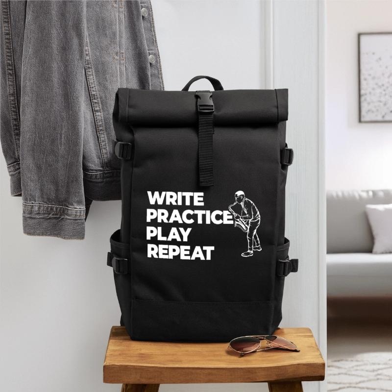 Roll Top Backpack