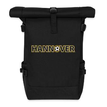 hannover - Rolltop Rucksack - Schwarz - Vorne