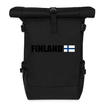 Finland - Sac à dos roll top - noir - Devant