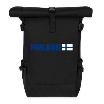 Finnland - Sac à dos roll top - noir - Devant