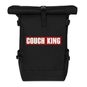 CANAPÉ KING - Sac à dos roll top - noir - Devant