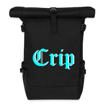 Crip - Roll Top Backpack - black - Front