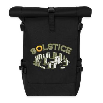 Litha Pagan Solstice d’été Midsommar - Sac à dos roll top - noir - Devant