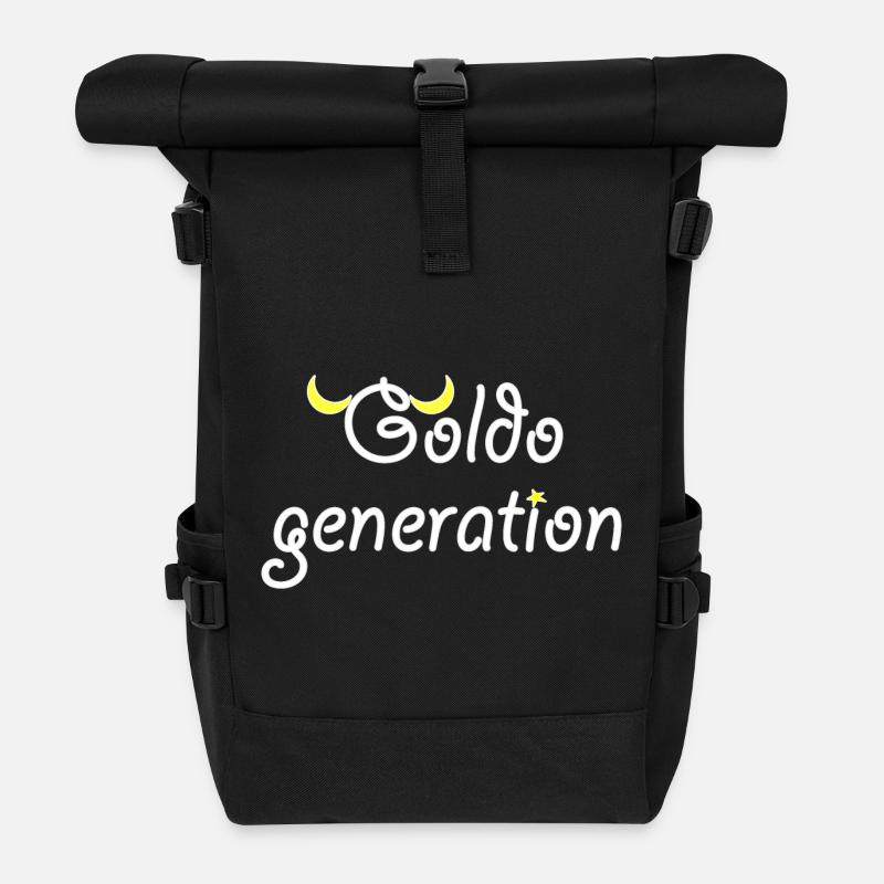 Goldo generation - Sac à dos roll top - noir