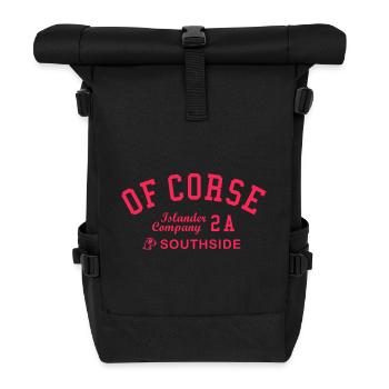 OF CORSE Southside 2A - Sac à dos roll top - noir - Devant