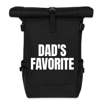 Favorite Daddy's Favorite I'm Daddy's Favorite - Roll Top Backpack - black - Front