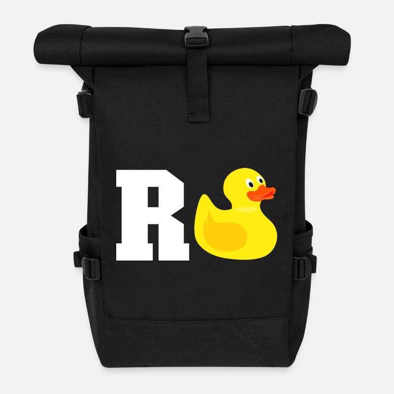 Rente - Rolltop Rucksack - Schwarz