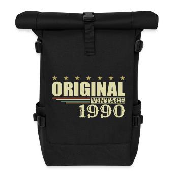1990 Anniversaire 1990 - Sac à dos roll top - noir - Devant