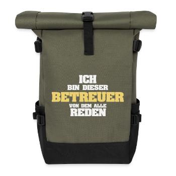 Occupation Caregiver - Roll Top Backpack - olive/black - Front