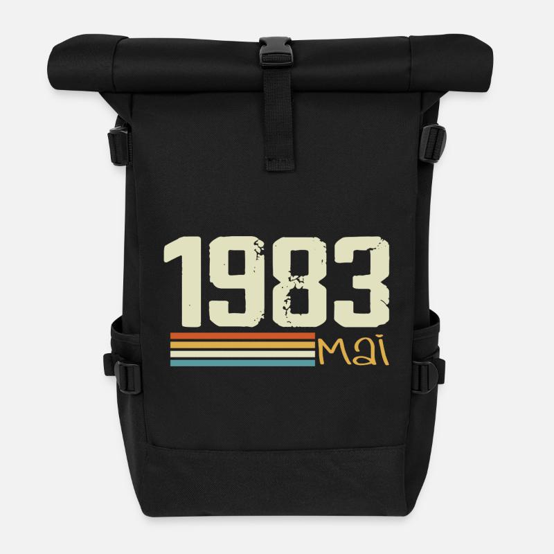 May 1983 - Roll Top Backpack - black