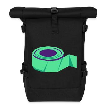 Grip Tape Tennis Padel Tape - Roll Top Backpack - black - Front