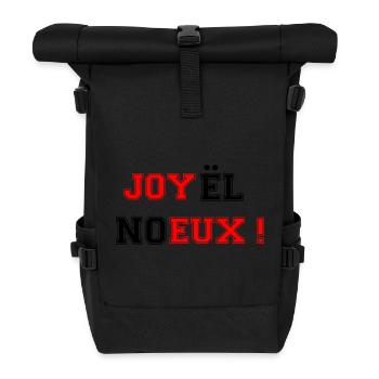 Merry Christmas Reversed - Roll Top Backpack - black - Front