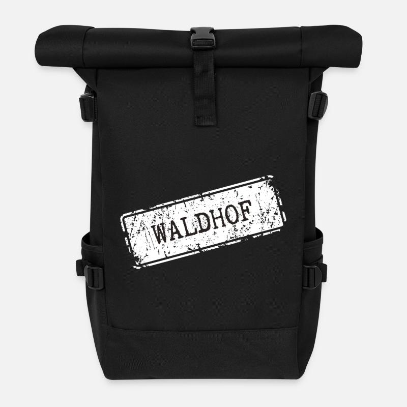 Waldhof - Rolltop Rucksack - Schwarz
