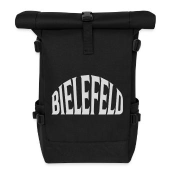 Bielefeld - Rolltop Rucksack - Schwarz - Vorne