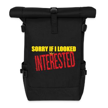 Pardon - Sac à dos roll top - noir - Devant