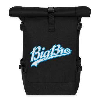 Big Bro - Rolltop Rucksack - Schwarz - Vorne