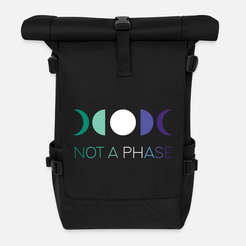 LGBTQ Pride Month - Keine Phase - Schwule - Rolltop Rucksack - Schwarz