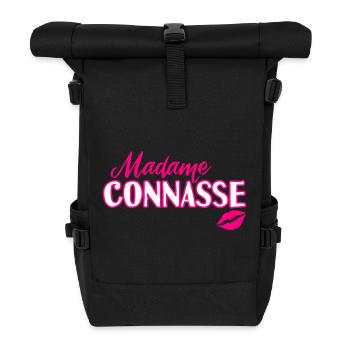 Nervige Scheiße, Scheiße, lustige, lustige Damenmädchen. - Rolltop Rucksack - Schwarz - Vorne