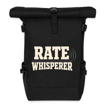 Mortgage Brokers, Loan Officers, - Roll Top Backpack - black - Front