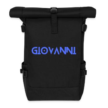 Giovanni - Roll Top Backpack - black - Front