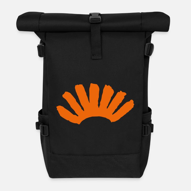 Sibiszene Logo - Sac à dos roll top - noir