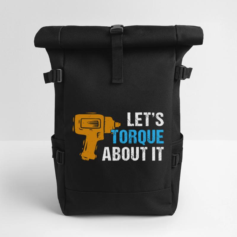 Mechanical Engineering Mechanical Engineer Roll Top Backpack