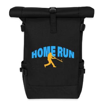 HOME RUN - Rolltop Rucksack - Schwarz - Vorne