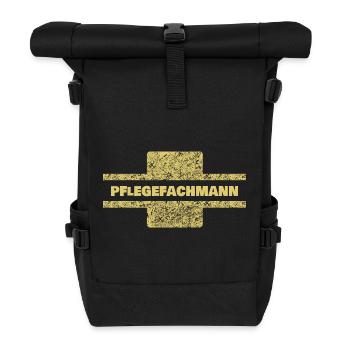 Appointment as a nursing specialist - Roll Top Backpack - black - Front