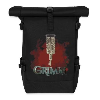 Grimm Schlüssel - Rolltop Rucksack - Schwarz - Vorne