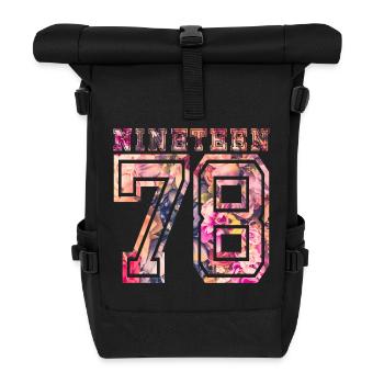 NINETEEN 1978 B - Roll Top Backpack - black - Front