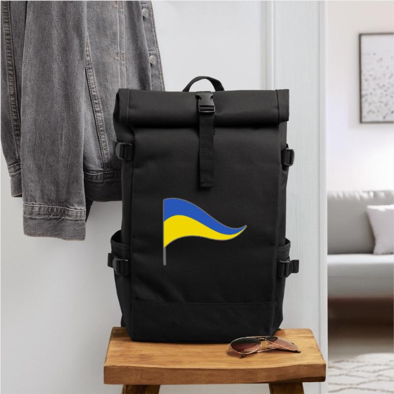 Ukraine. Drapeau drapeaux drapeau pays drapeau Sac à dos roll top