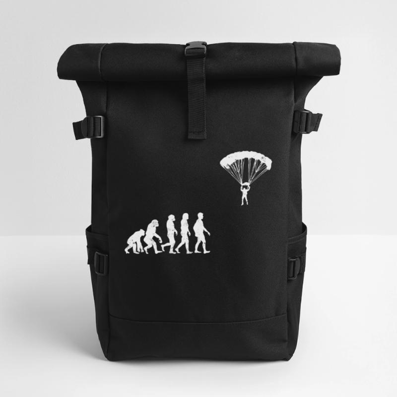 Paraglide Evolution gift parachute glide Roll Top Backpack