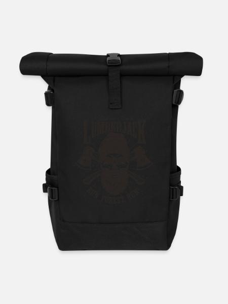 Lumberjack - Rolltop Rucksack - Schwarz