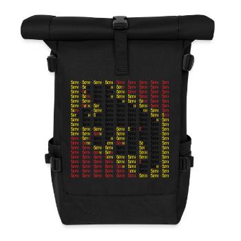 Le blason de Bern - Sac à dos roll top - noir - Devant