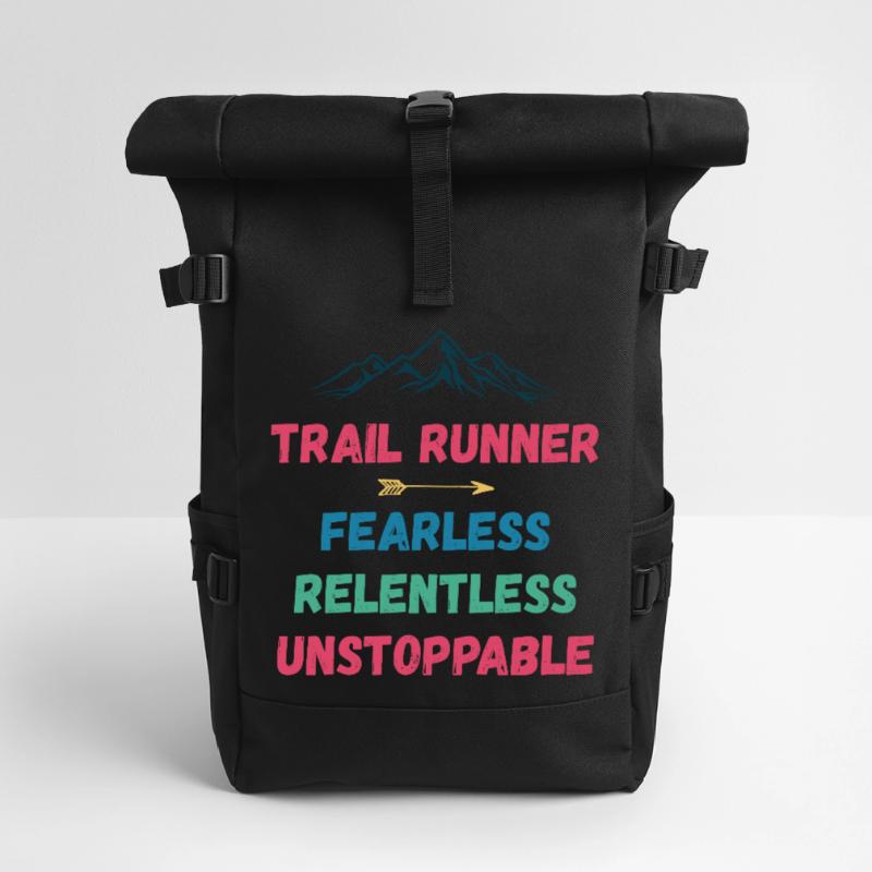 Trail Runner - Intrépide. Implacable. Imparable. Sac à dos roll top