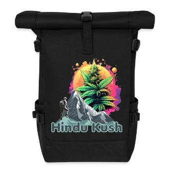 Hindu Kouch - Sac à dos roll top - noir - Devant