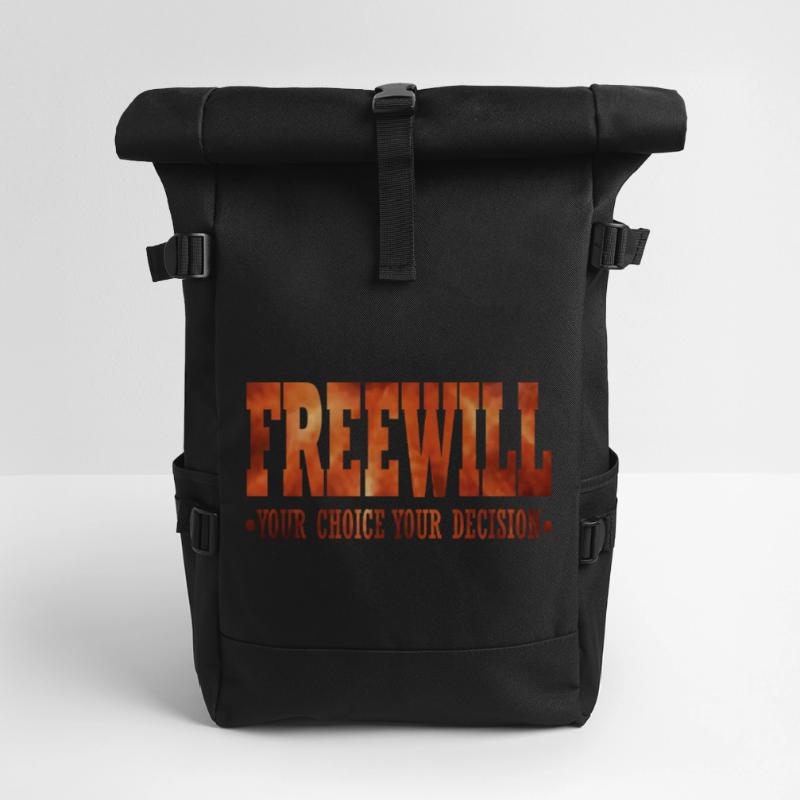FreeWill Roll Top Backpack