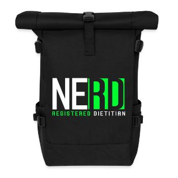 Diet Dietician - Roll Top Backpack - black - Front