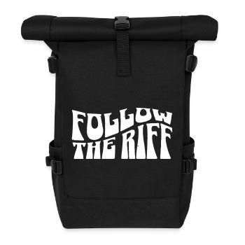 Suivez la faille - Sac à dos roll top - noir - Devant