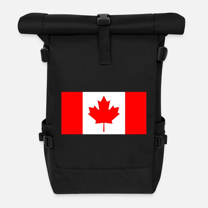Canada - Sac à dos roll top - noir