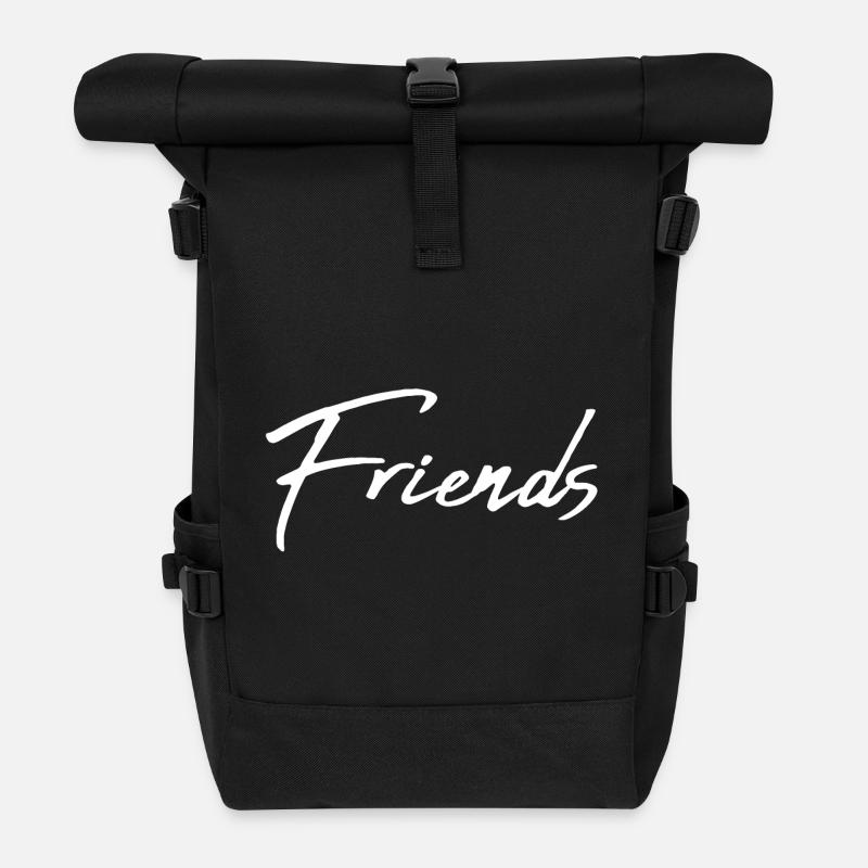 copains - Sac à dos roll top - noir