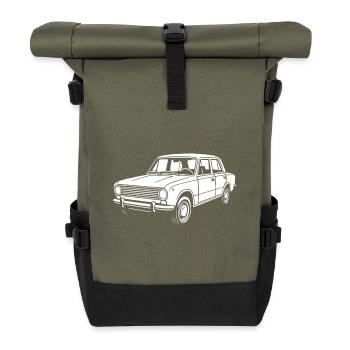 Classique de la rue Eastern Bloc - Sac à dos roll top - olive/noir - Devant