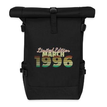 30th Anniversary Limited Edition (SCR) 03/1996 - Roll Top Backpack - black - Front