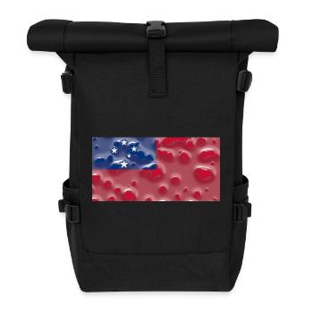 Country Samoa - Roll Top Backpack - black - Front