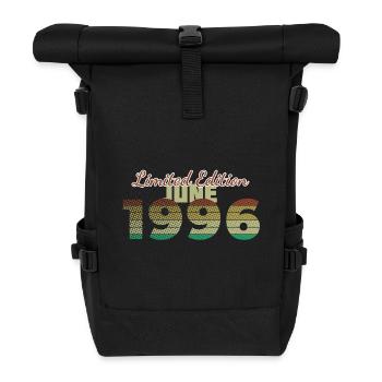 30th Anniversary Limited Edition (SCR) 06/1996 - Roll Top Backpack - black - Front