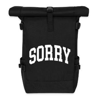 Pardon - Sac à dos roll top - noir - Devant