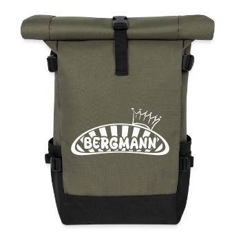 miner - Roll Top Backpack - olive/black - Front