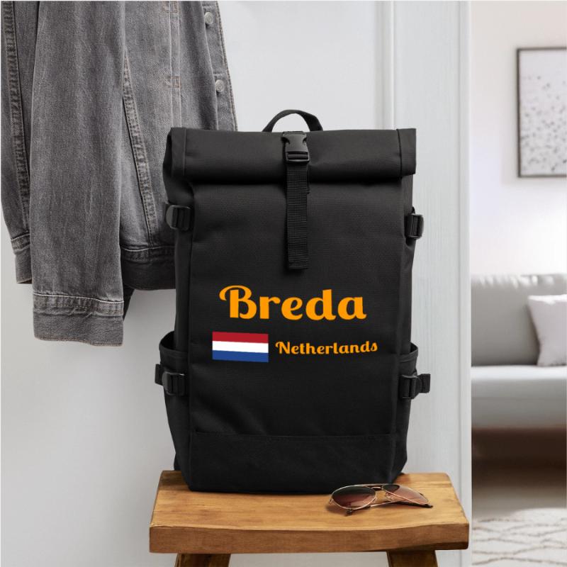 Breda Pays-Bas - Imprimés élégants Sac à dos roll top