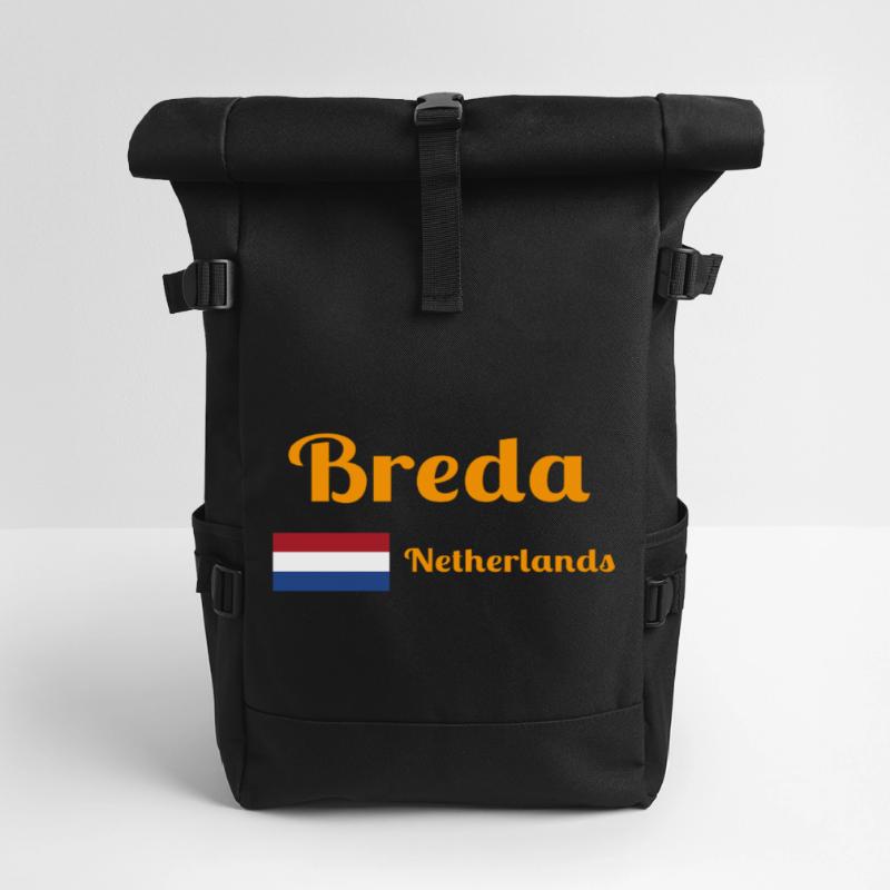 Breda Pays-Bas - Imprimés élégants Sac à dos roll top